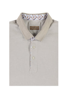 Açık Camel Büyük Beden Polo Yaka T-shirt