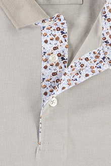 Açık Camel Büyük Beden Polo Yaka T-shirt