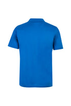 Saks Mavi Polo Yaka Fermuarlı Regular Fit Pamuk T-shirt