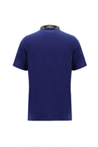 Orta Lacivert Polo Yaka Regular Fit Pamuk T-shirt