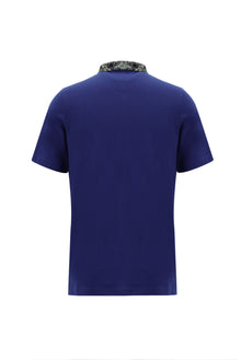 Orta Lacivert Polo Yaka Regular Fit Pamuk T-shirt