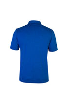 Saks Mavi Yarım İtalyan Yaka Regular Fit Gömlek T-shirt