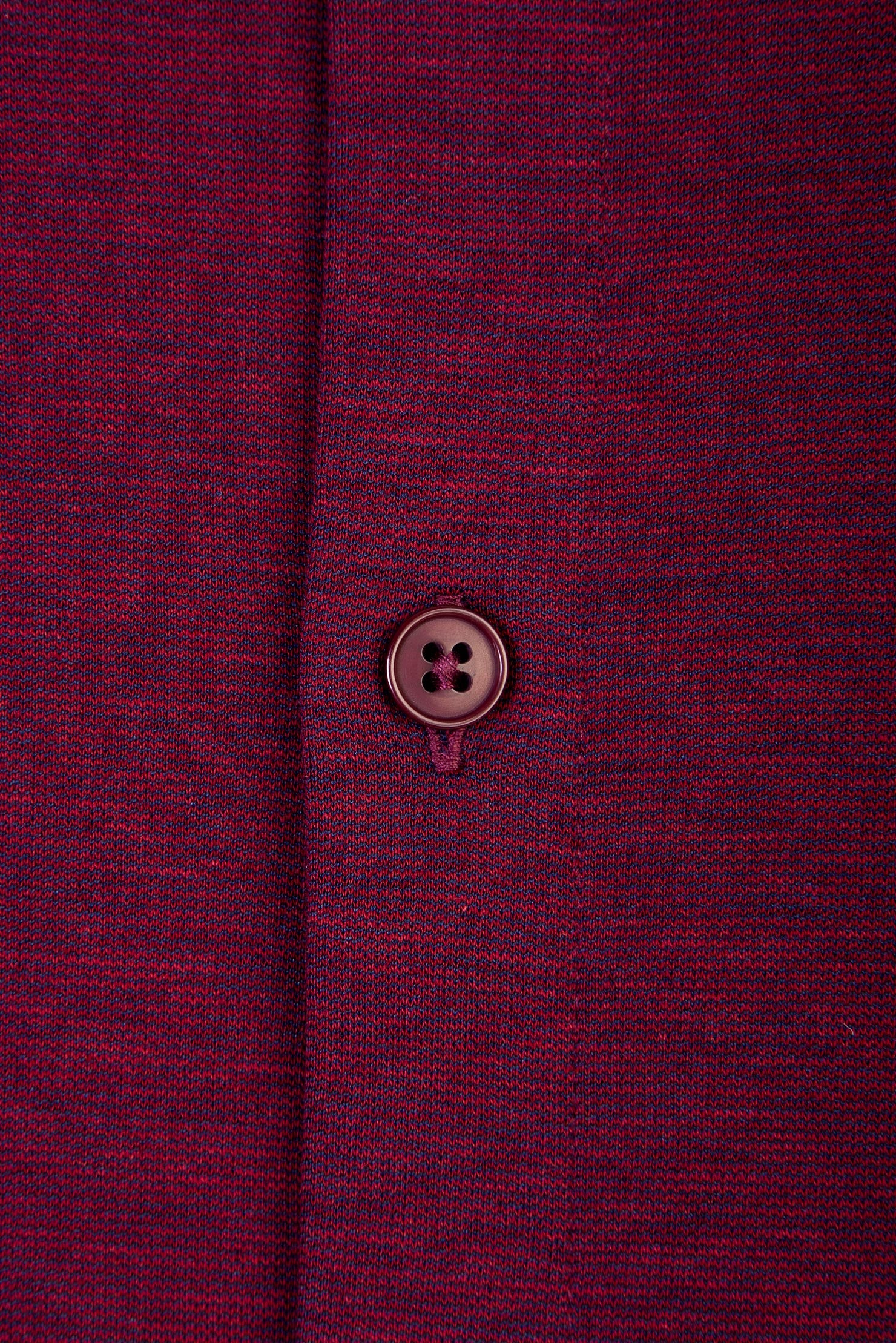 Koyu Bordo Yarım İtalyan Yaka Regular Fit Gömlek T-shirt