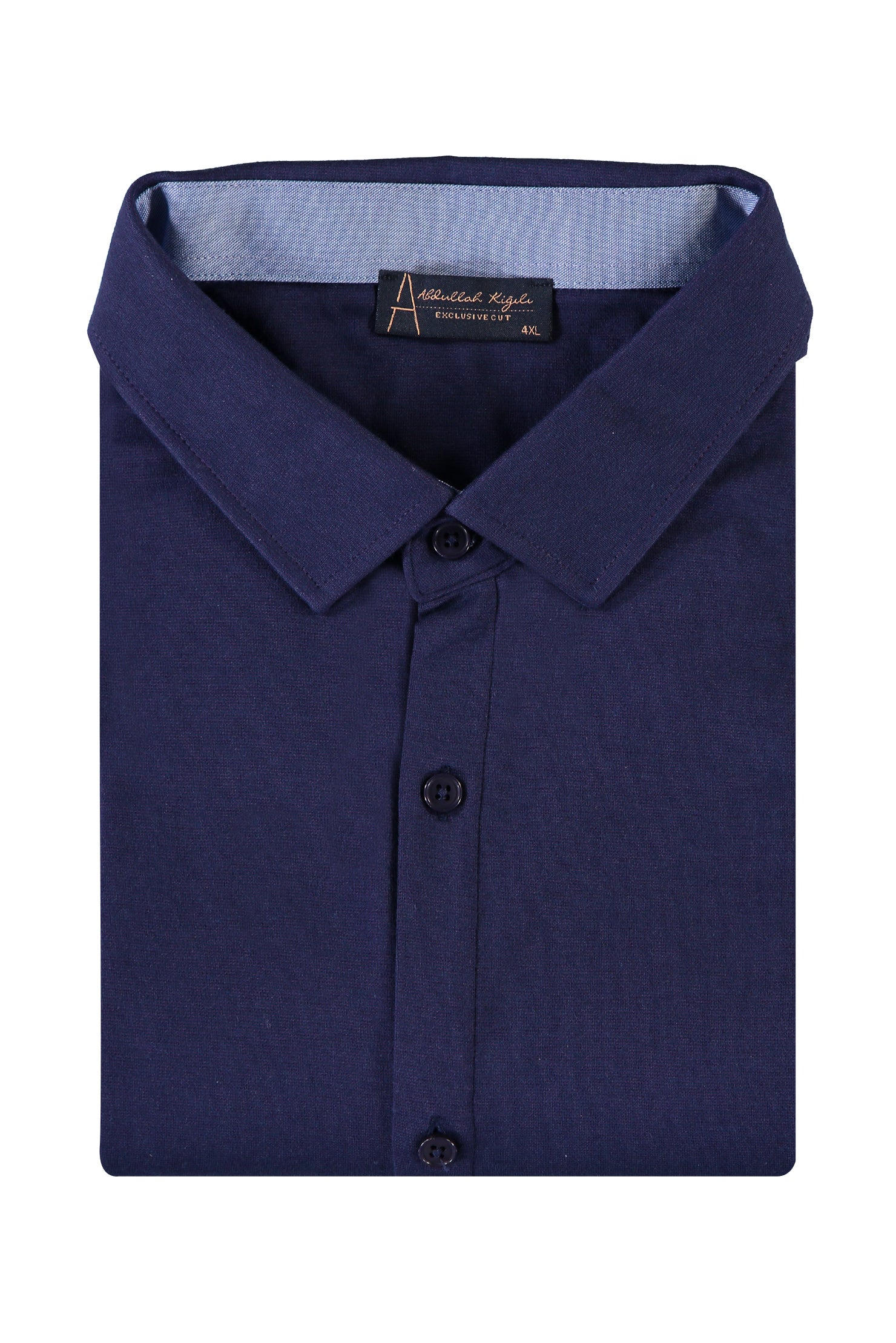 Mor Büyük Beden Polo Yaka Gömlek Model T-shirt
