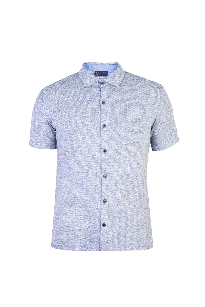 Açık Lacivert AK İTALYAN YAKA GÖMLEK MODEL TSHIRT