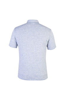 Açık Lacivert Yarım İtalyan Yaka Gömlek T-shirt
