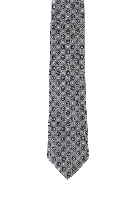 Koyu Füme İtalyan Desenli Kravat