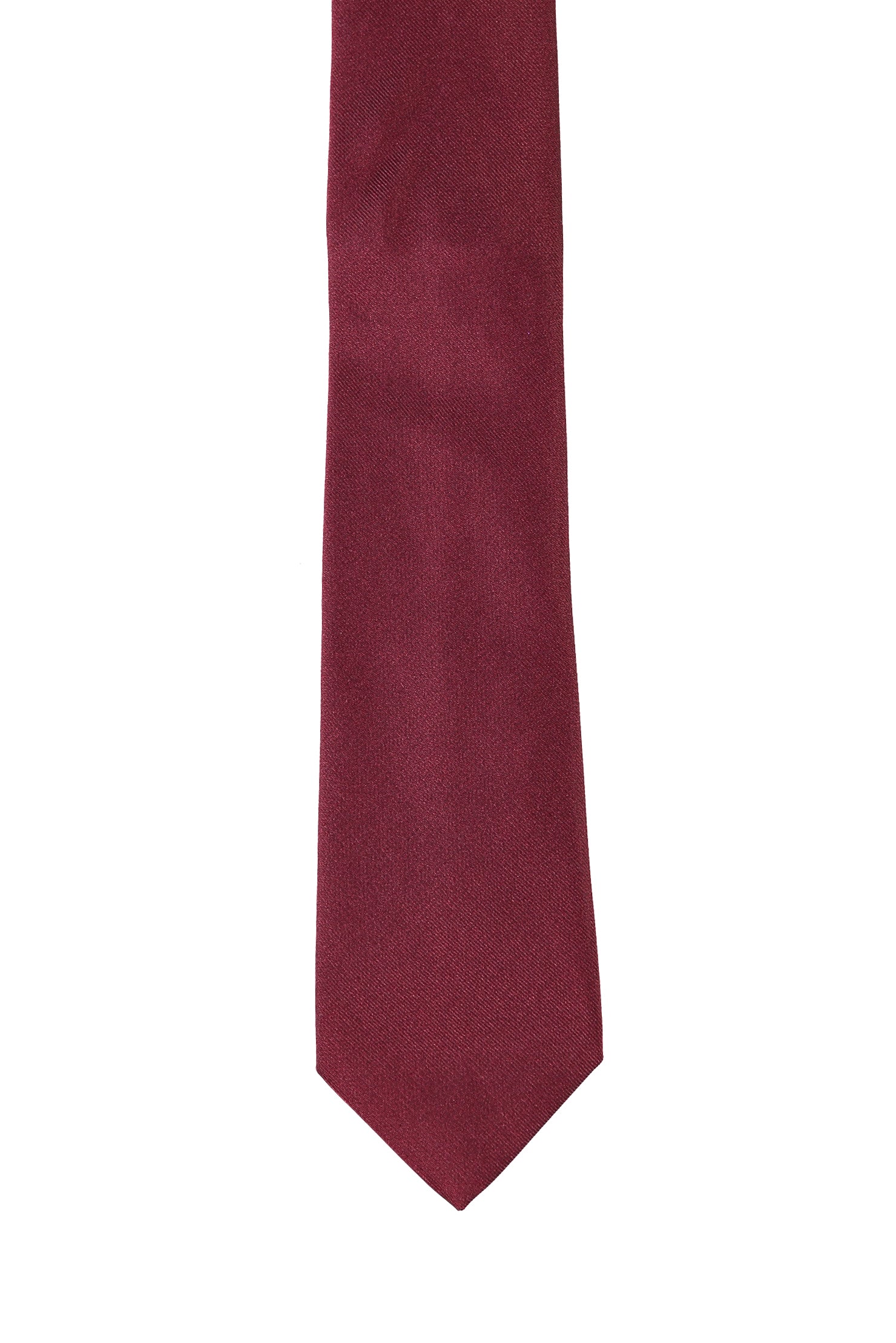 Koyu Bordo İtalyan Kravat