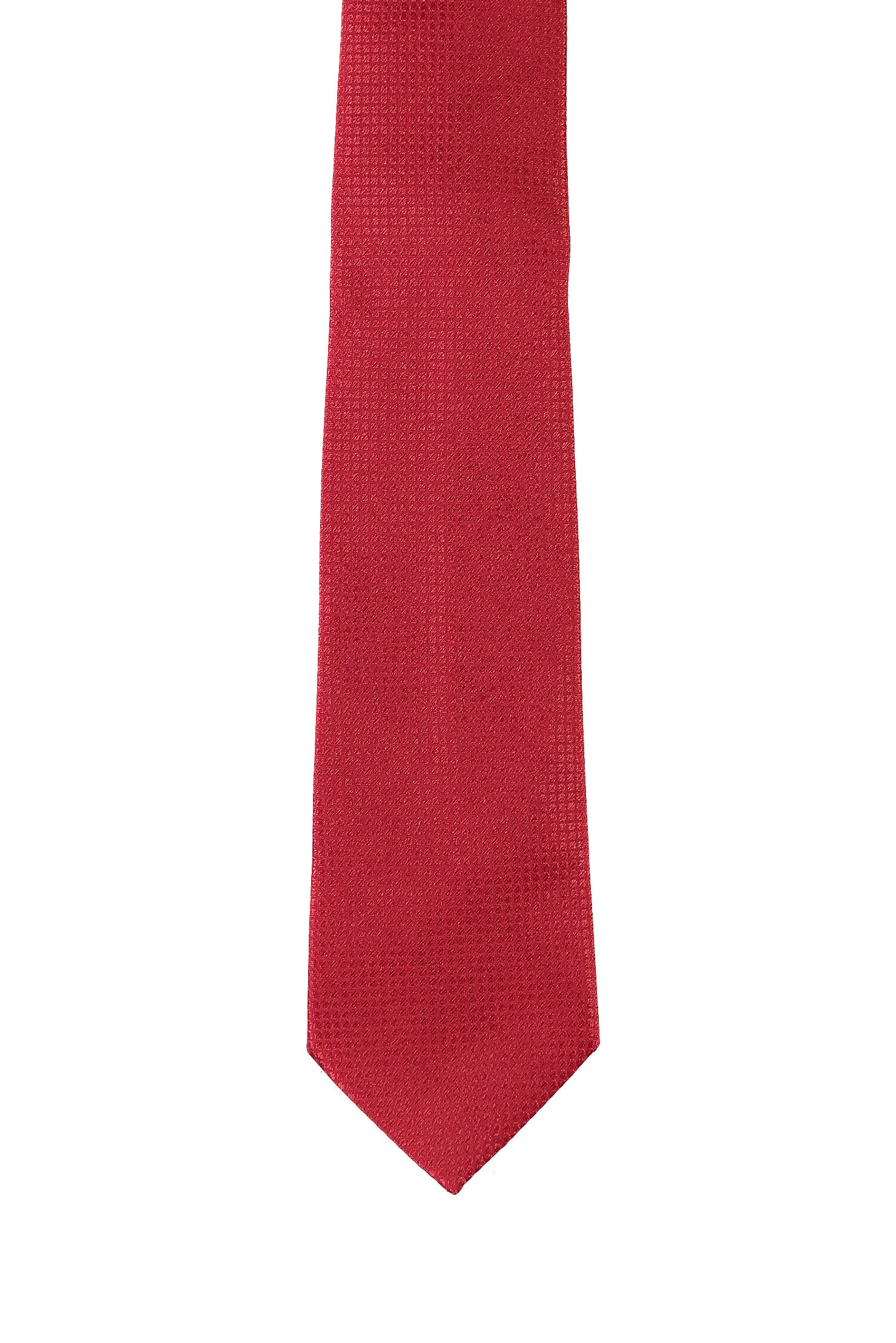 Koyu Kırmızı İtalyan Desenli Kravat