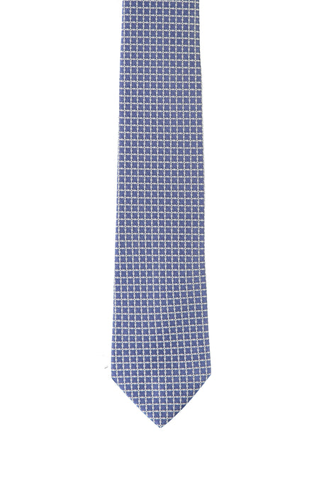 Koyu Mavi  İtalyan Desenli Kravat