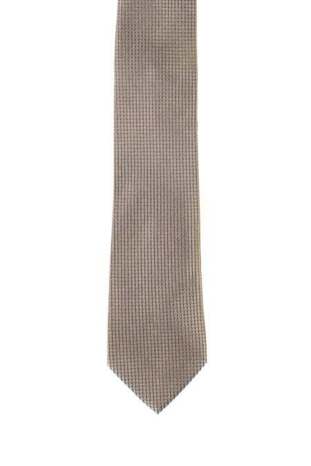 Orta Vizon İtalyan Desenli Kravat