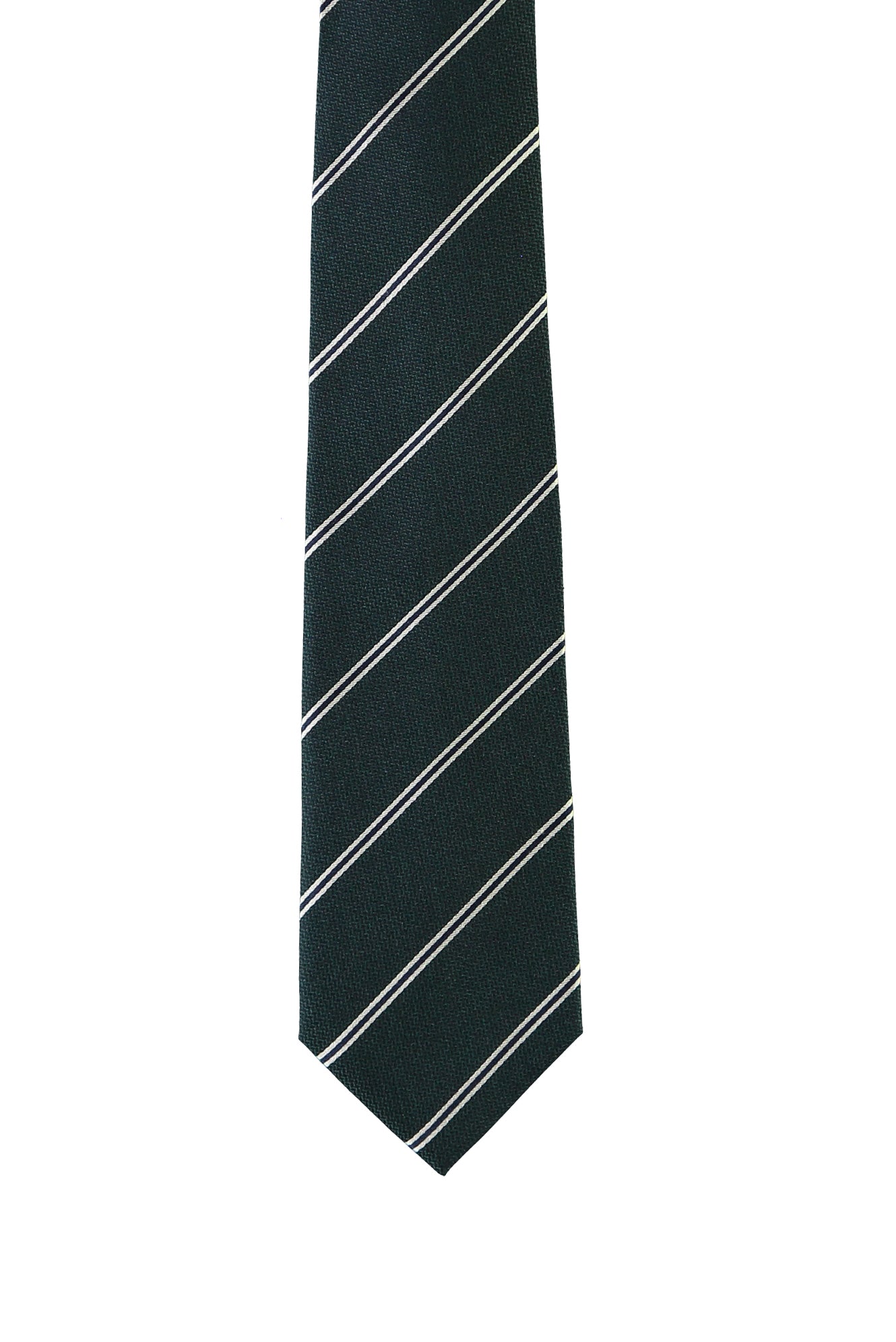 Koyu Yeşil Desenli Kravat