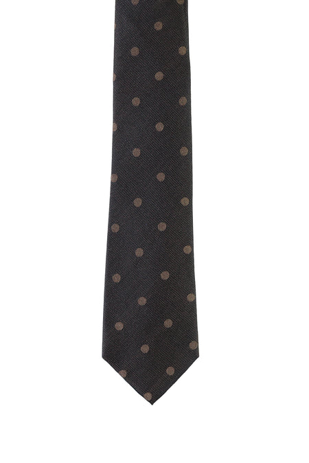 Açık Kahve  Desenli Kravat