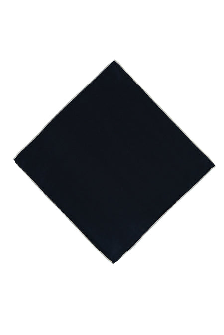 Lacivert-Beyaz İtalyan Mendil