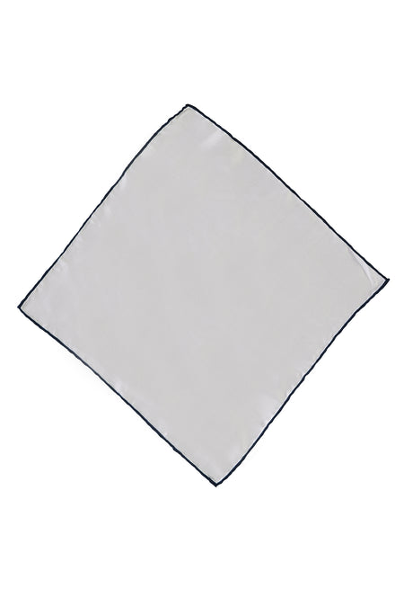 Beyaz-Lacivert İtalyan Mendil