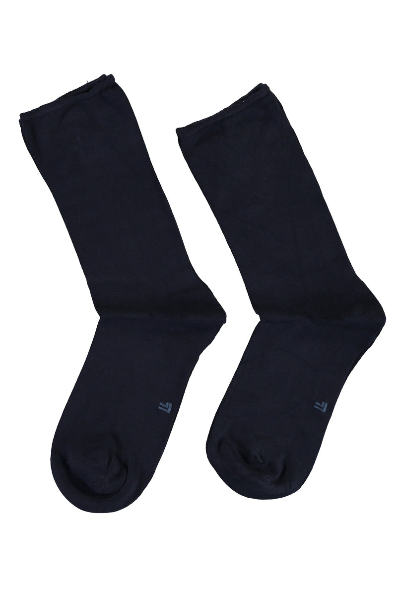 Açık Lacivert 2'li Bambu Çorap Seti