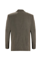 Orta Kahve Relaxed Fit Rahat Kesim Yün Takım Elbise