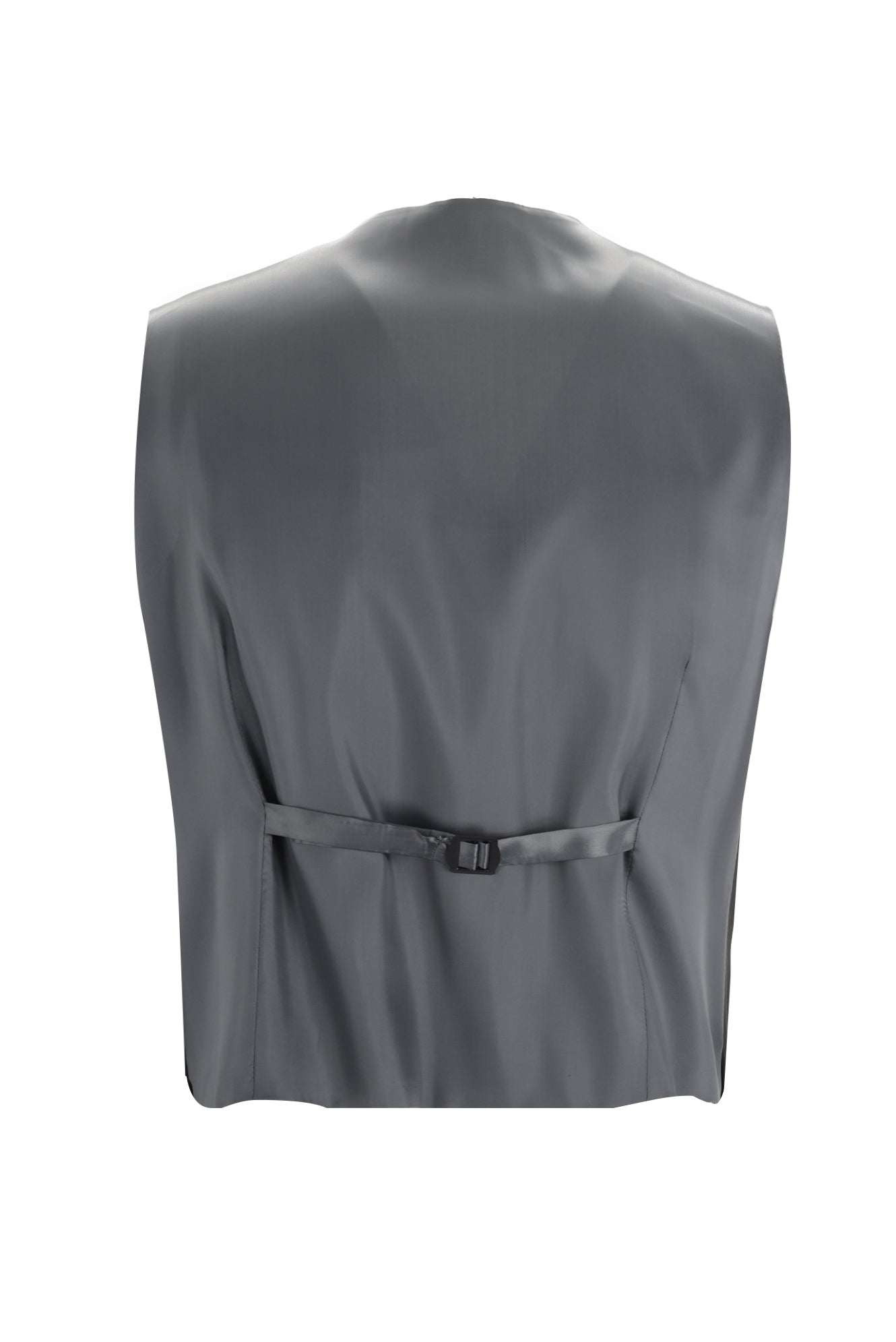 Siyah Slim Fit Dar Kesim Yelekli Yün Takım Elbise