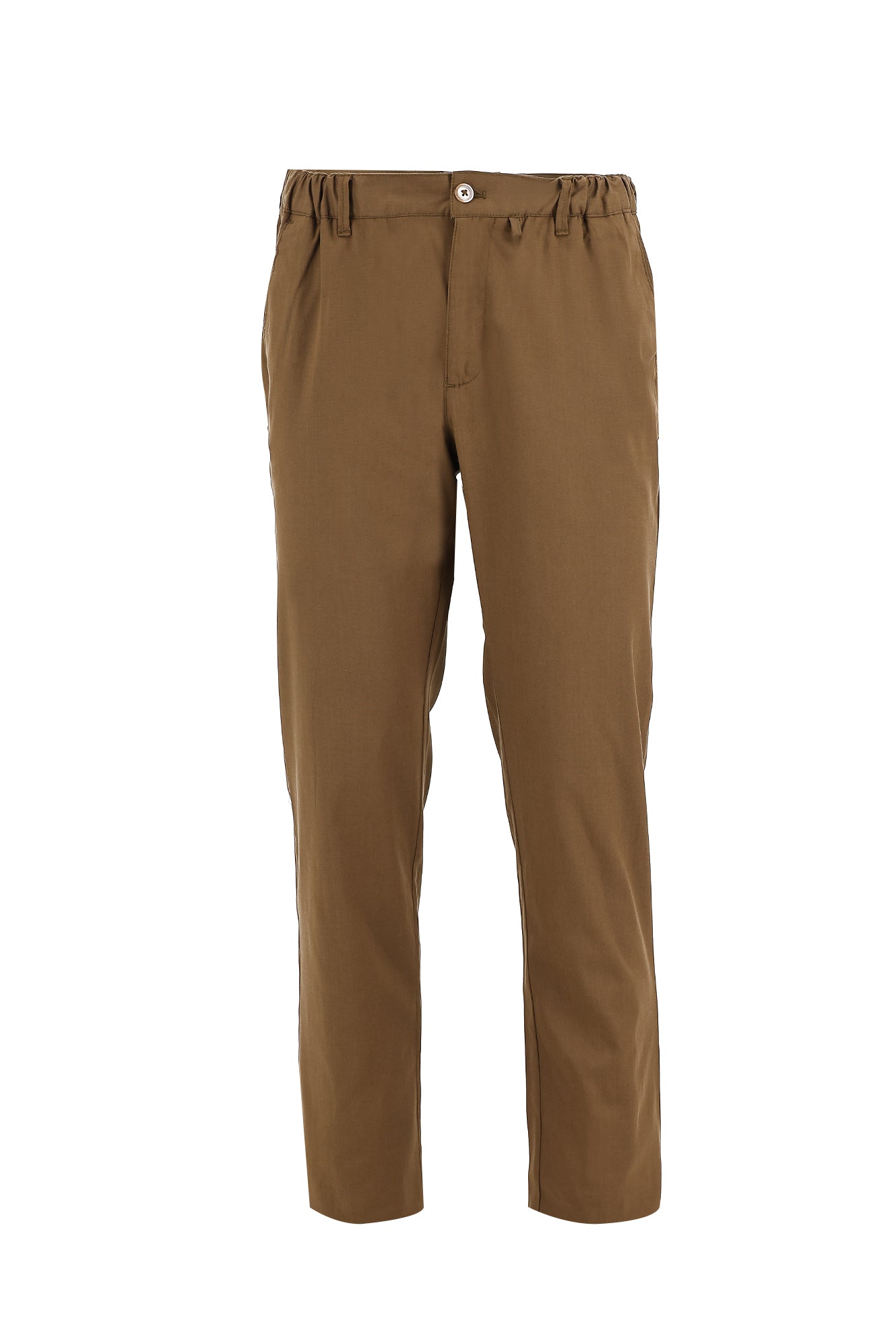 Açık Kahve  Relaxed Fit Rahat Kesim Likralı Kanvas / Chino Pantolon