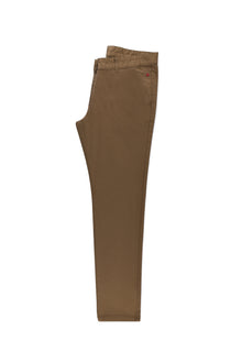 Taba Slim Fit Dar Kesim Likralı Kanvas / Chino Pantolon