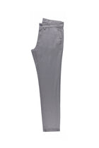 Orta Gri Regular Fit Likralı Kanvas / Chino Pantolon