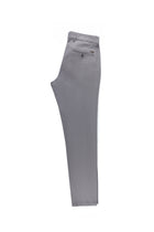 Orta Gri Regular Fit Likralı Kanvas / Chino Pantolon
