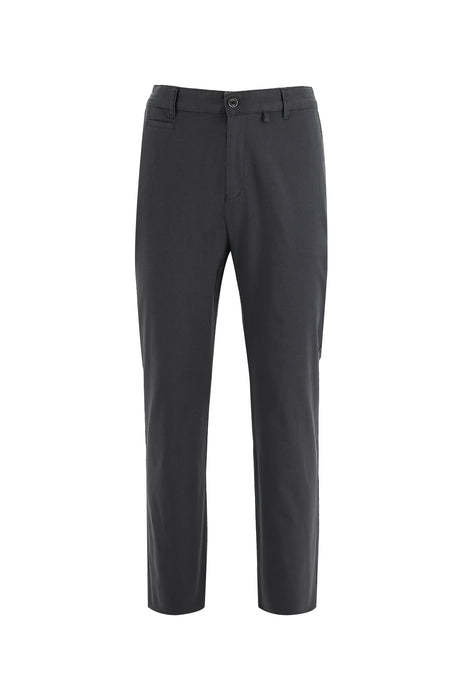 Koyu Füme Relaxed Fit Rahat Kesim Pamuk Kanvas / Chino Pantolon