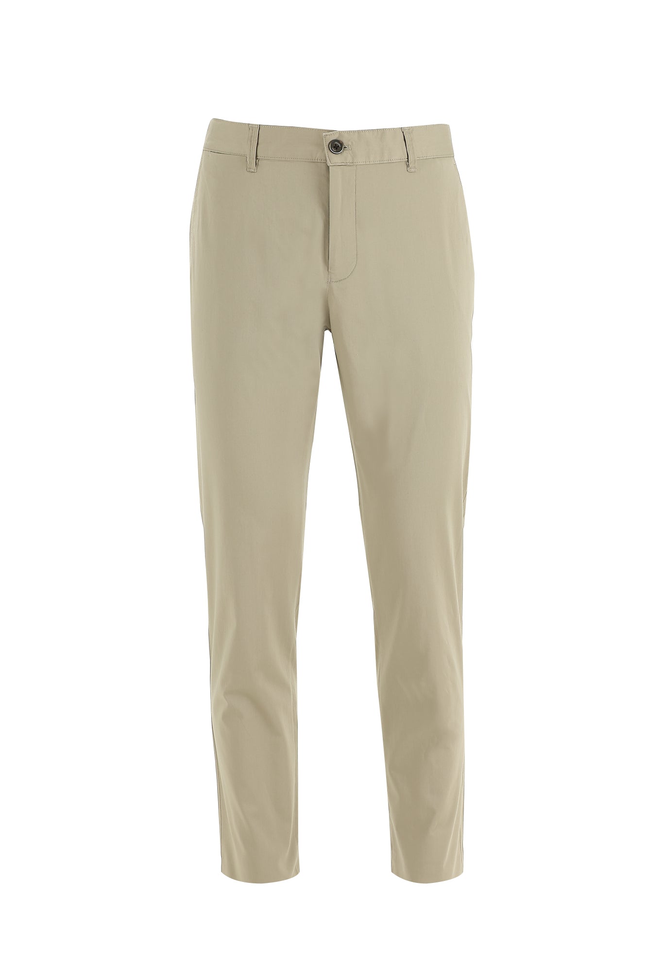 Açık Bej Regular Fit Likralı Kanvas / Chino Pantolon