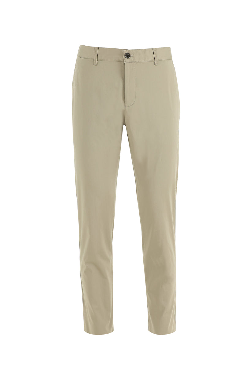 Açık Bej Regular Fit Likralı Kanvas / Chino Pantolon
