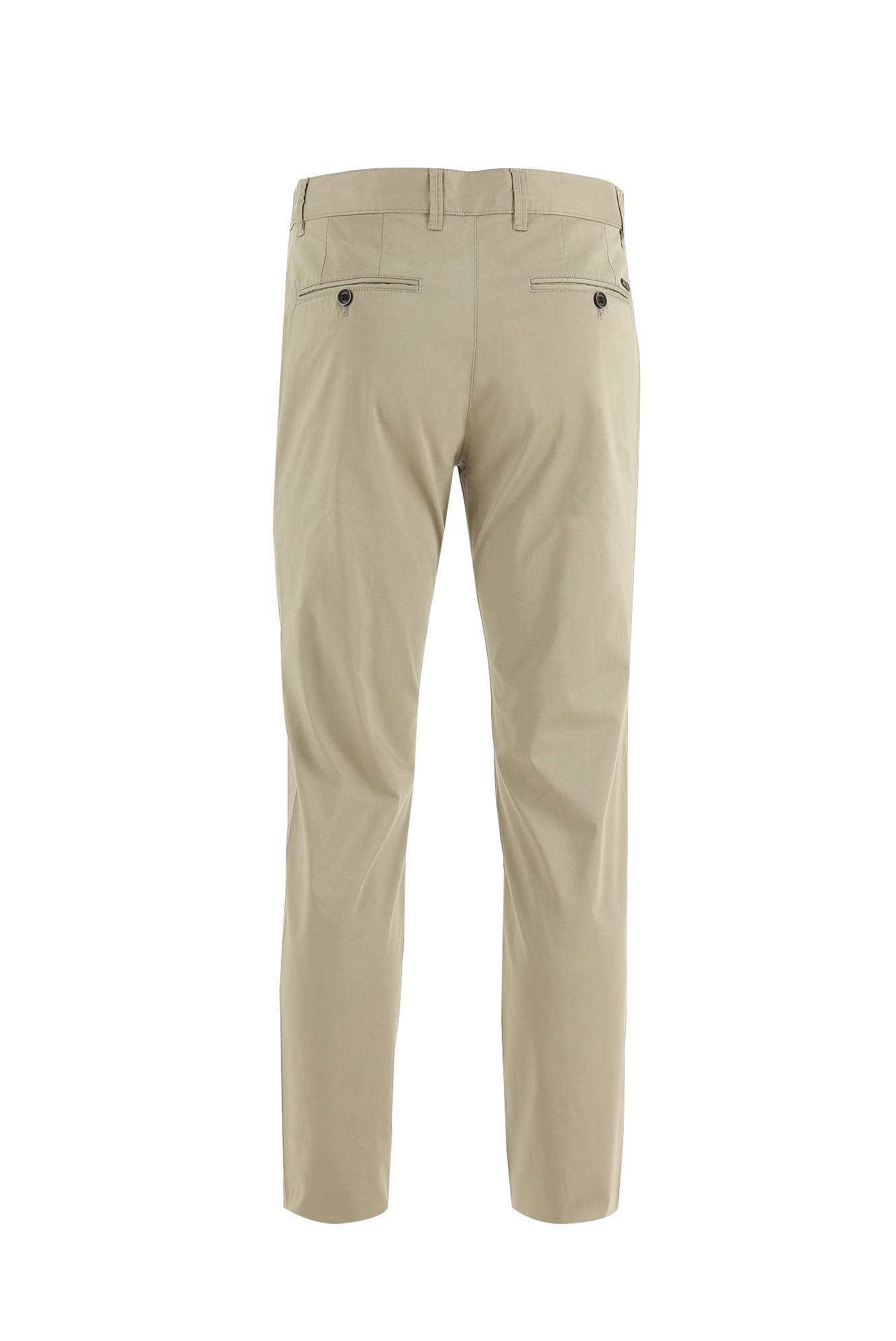 Açık Bej Regular Fit Likralı Kanvas / Chino Pantolon