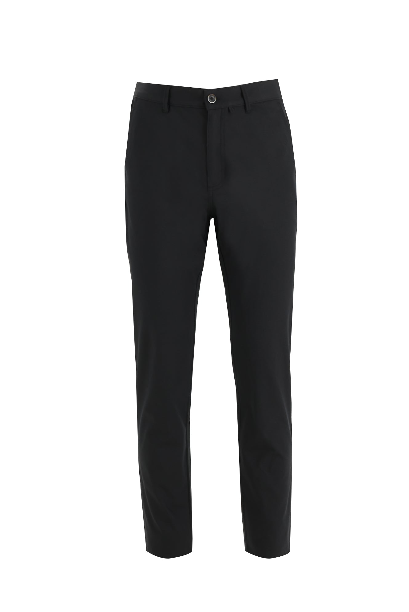 Siyah Relax Fit Rahat Kesim Likralı Kanvas / Chino Pantolon
