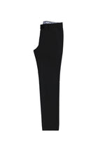 Siyah Regular Fit Likralı Kanvas / Chino Pantolon
