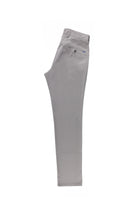 Açık Gri Regular Fit Likralı Kanvas / Chino Pantolon