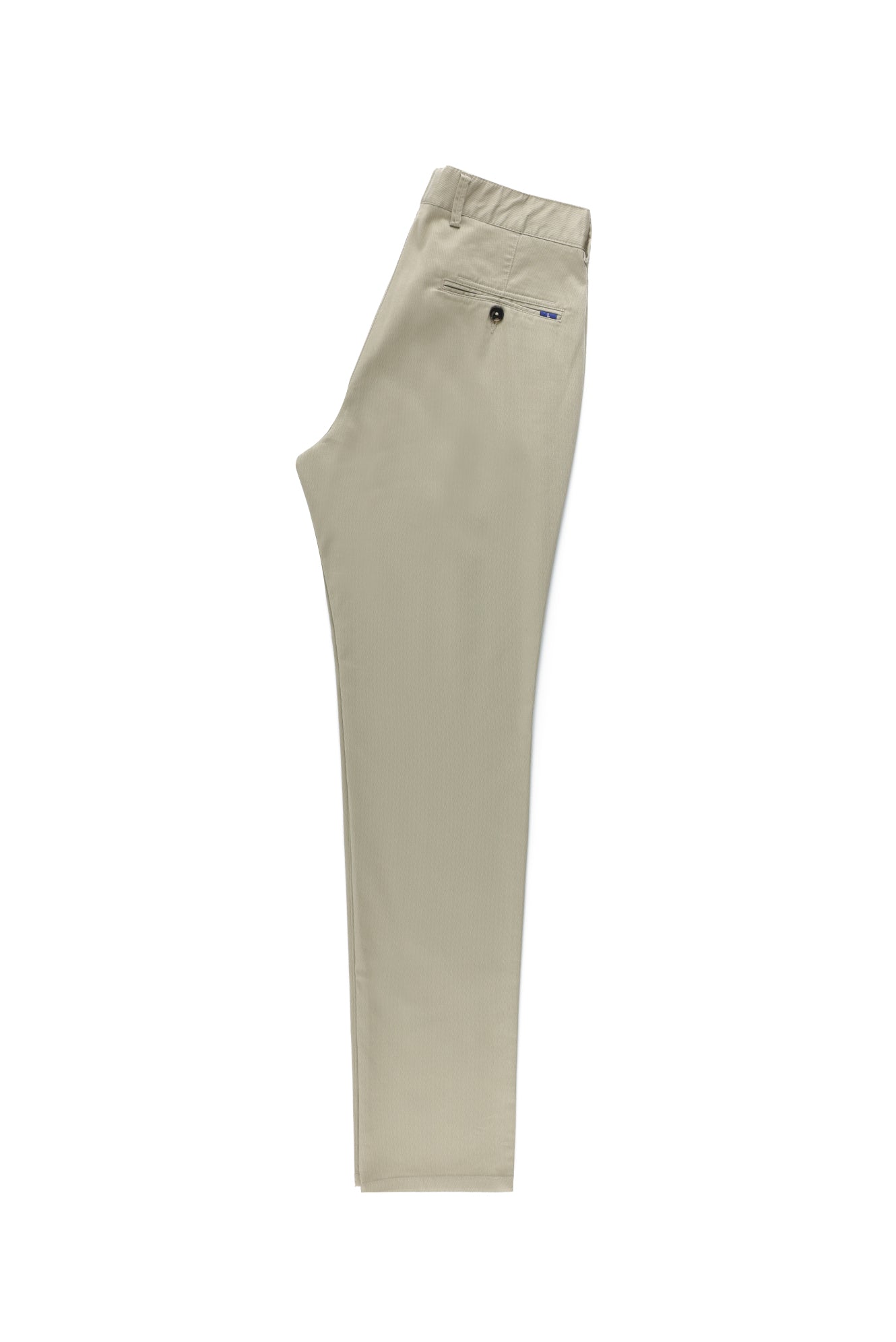 Açık Haki Regular Fit Likralı Kanvas / Chino Pantolon