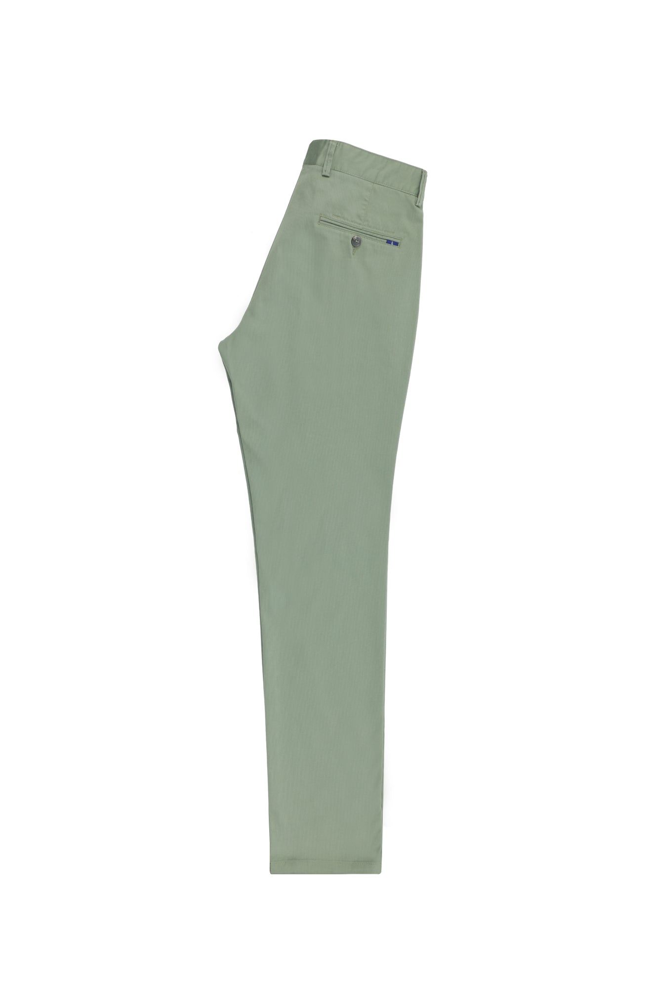 Çağla Yeşili Regular Fit Likralı Kanvas / Chino Pantolon