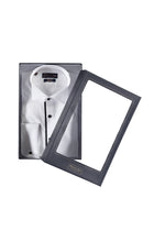 Beyaz Ata Yaka Slim Fit Dar Kesim Pamuk Gömlek