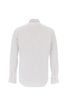 Beyaz Uzun Kol Slim Fit Dar Kesim Klasik Bambu Gömlek