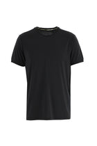Siyah Bisiklet Yaka Slim Fit Dar Kesim T-shirt