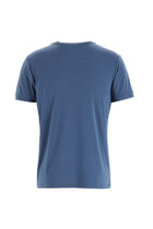 Koyu İndigo V Yaka Slim Fit Dar Kesim T-shirt