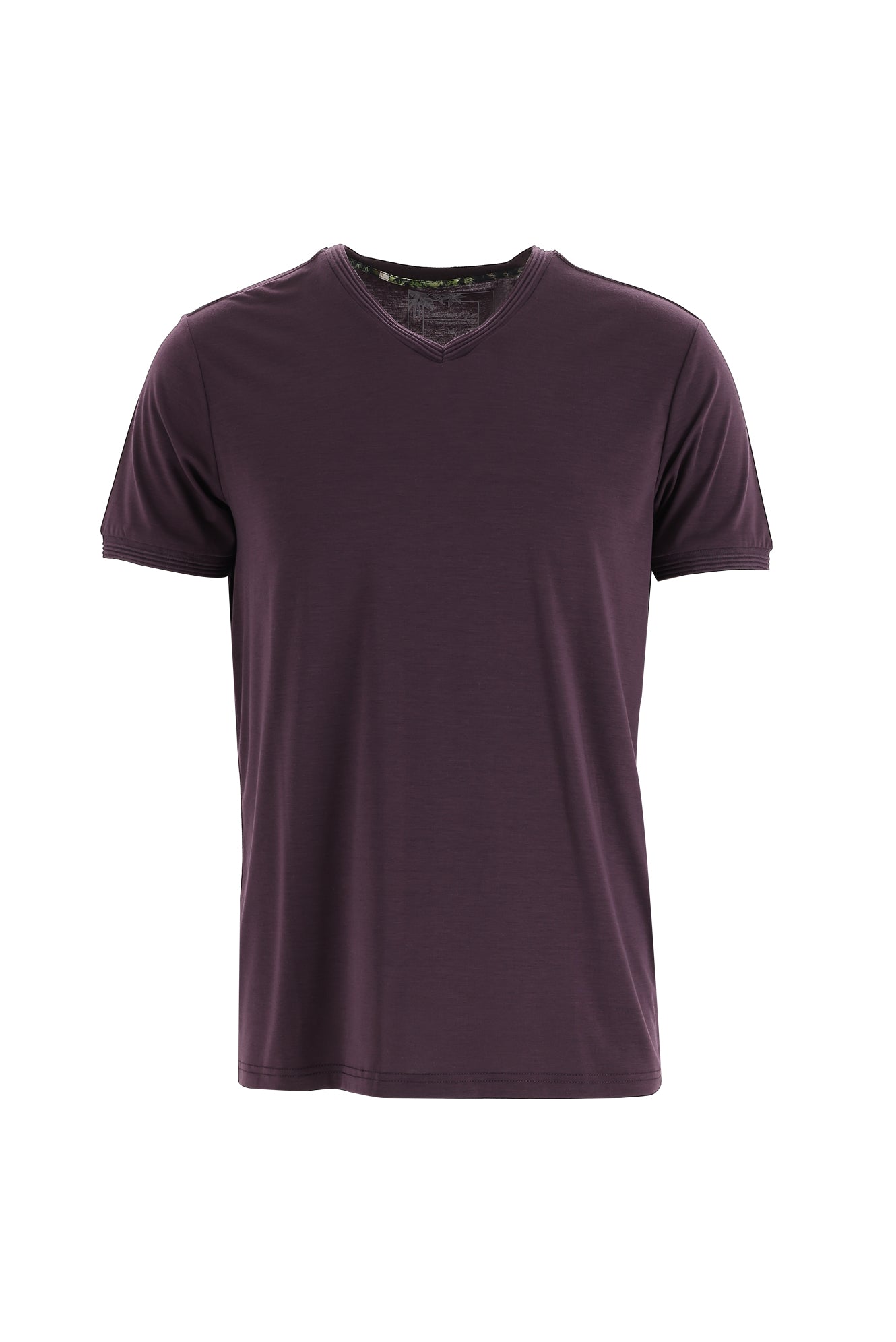 Mürdüm V Yaka Slim Fit Dar Kesim T-shirt