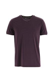 Mürdüm V Yaka Slim Fit Dar Kesim T-shirt