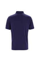 Saks Mavi Polo Yaka Regular Fit T-shirt