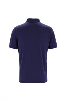 Saks Mavi Polo Yaka Regular Fit T-shirt