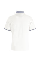 Beyaz Polo Yaka Regular Fit T-shirt