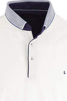 Beyaz Polo Yaka Regular Fit T-shirt