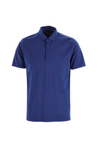 Saks Mavi Polo Yaka Regular Fit T-shirt