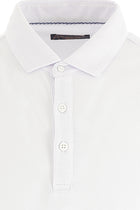 Beyaz Polo Yaka Regular Fit T-shirt