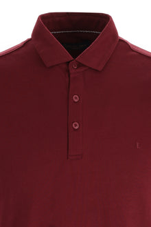 Şarap Bordo Polo Yaka Regular Fit T-shirt