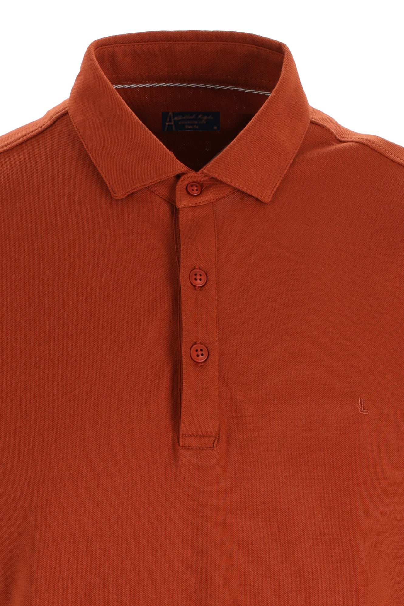 Kiremit Polo Yaka Regular Fit T-shirt