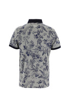 Orta Bej Polo Yaka Slim Fit Dar Kesim Desenli T-shirt-Abdullah Ki??l?
